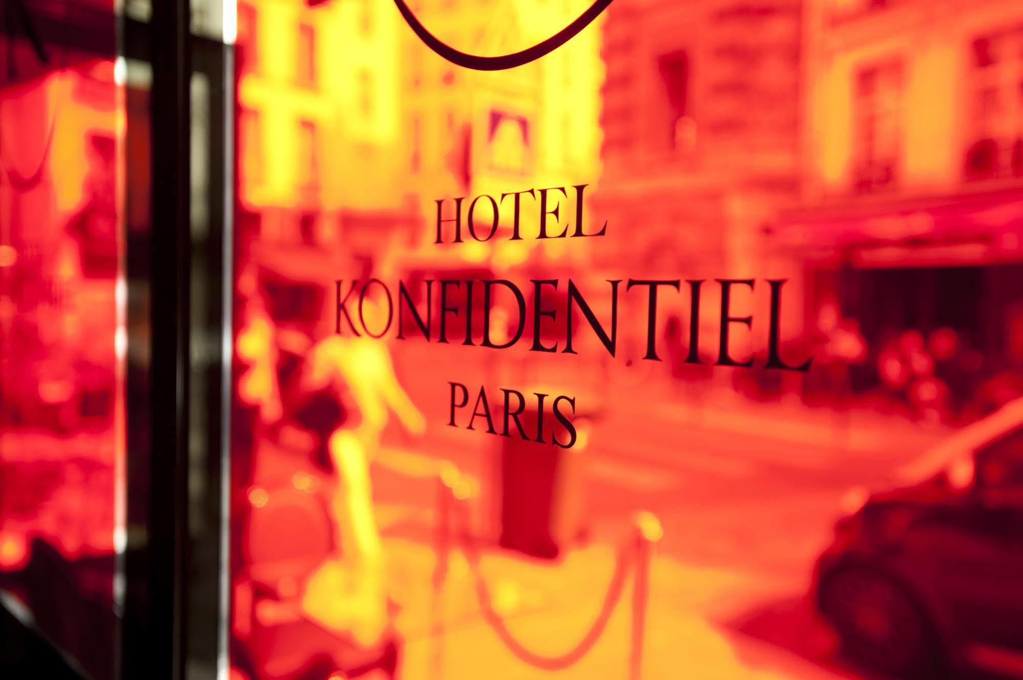 Boutique Hotel Konfidentiel Paříž Exteriér fotografie
